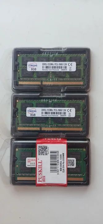 MEMÓRIA DDR3L 8 GB FREQUÊNCIA 1333 PRA NOTEBOOK  - Foto 3