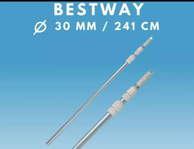 Cabo de alumínio limpeza de piscina bestway - Foto 5