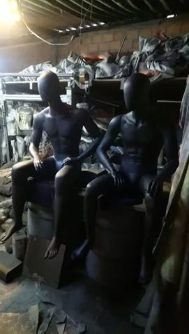 Manequim masculino negro - Foto 4