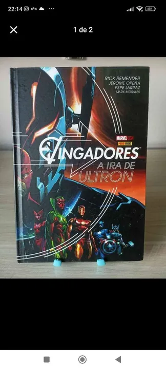 Vingadores A Ira de Ultron Capa Dura