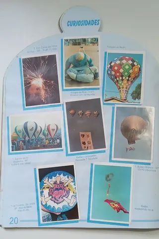 Album figurinhas Balões antigo incompleto - Foto 4
