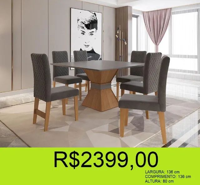 Mesa sala de jantar 