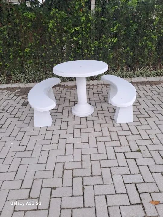 Mesa de concreto