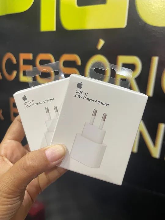 Promocao Fonte usb-c 20W turbo linha premium 