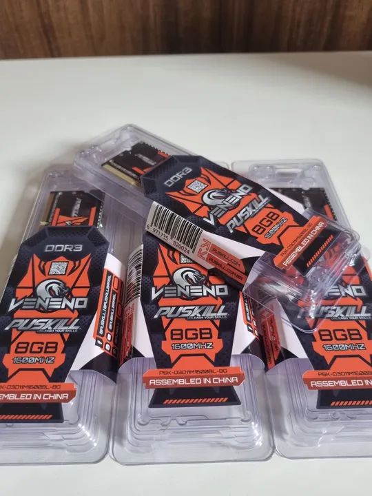 Memoria RAM 8gb 1600mhz PUSKILL notebook 