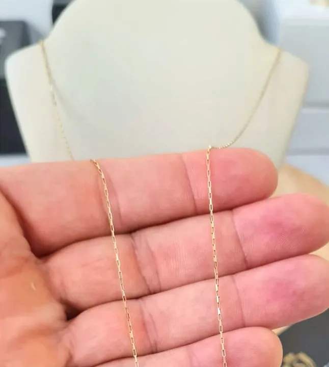 Corrente fina Ouro 18k