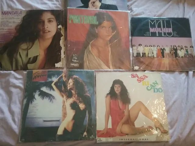 LOTE DE DISCOS EM VINIL - TEMAS DE NOVELAS E FILMES 
