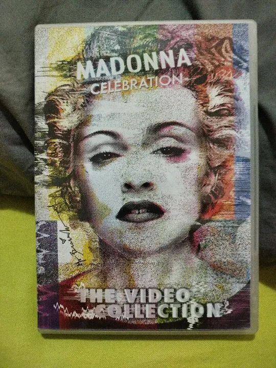 DVD MADONNA CELEBRATE THE VIDEO COLLECTION
