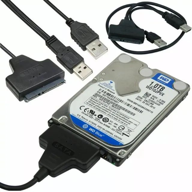 Cabo Adaptador USB2.0 Para SATA Xtrad XT2150 - Foto 2