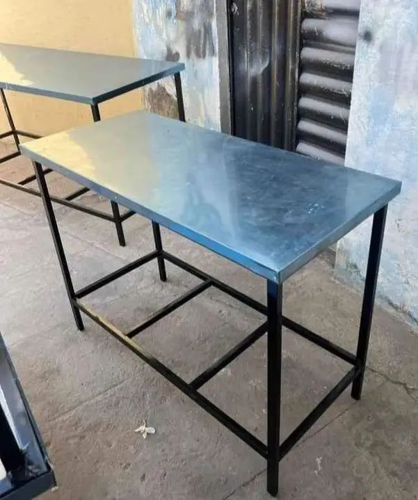 Mesa de inox (adquira) entrego grátis  - Foto 4