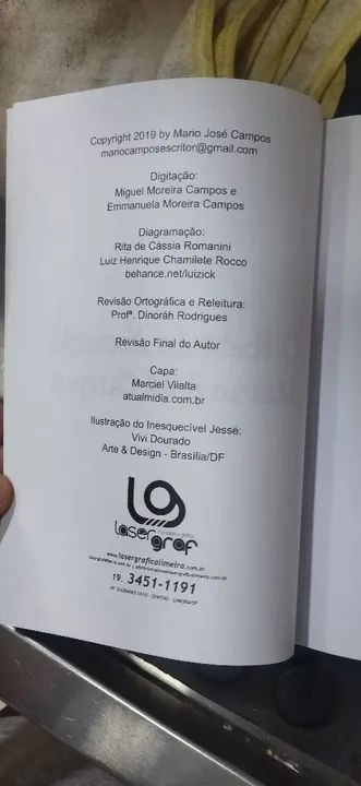 Livro O Poeta do Absurdo - Mario José Campos - Foto 4