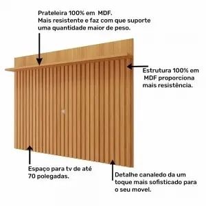 Painel Trend 100% MDF, Para Tvs ate 70"  - Foto 2