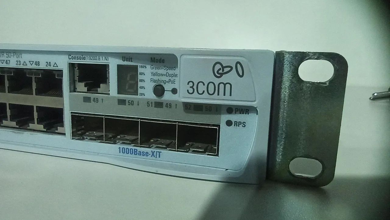 Switch de Rede 3Com 48 Portas Gigabit - Foto 2