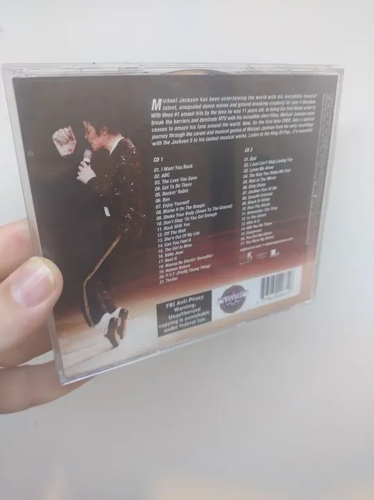 CD Duplo The Essential Michael Jackson Importado EUA  - Foto 2