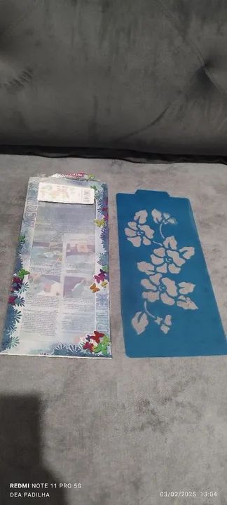 Stencil para Decoração - Flores - Foto 3