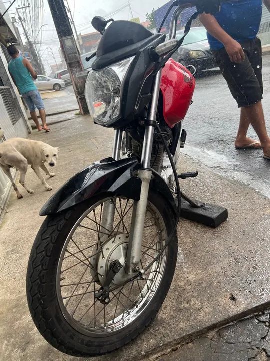 Honda CG 160  2021 vermelha - Foto 2