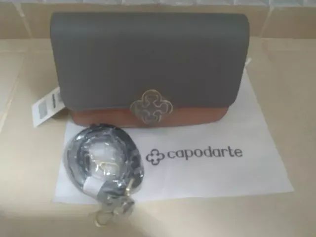 Bolsa Capodarte Em Couro Original