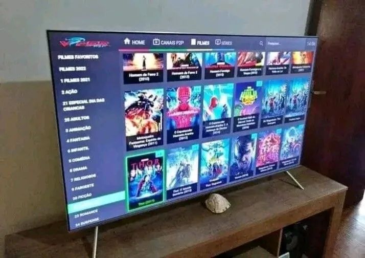 Tem pra/.tv smart+ tv box é celular