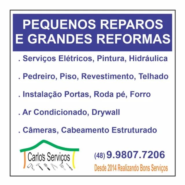 Manutenção, Reparos, Reforma de Imóveis
