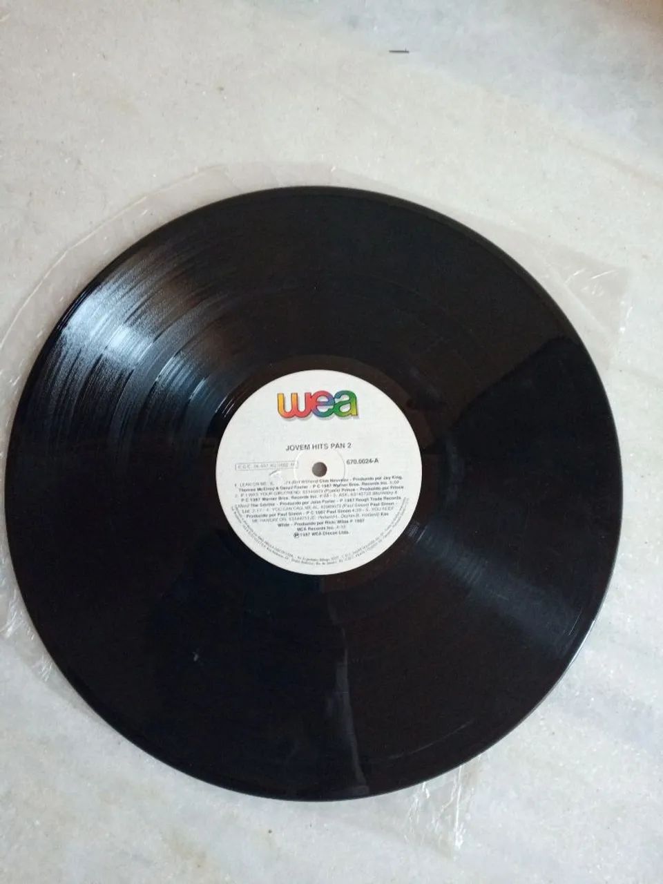 DISCO DE VINIL JOVEM HITS PAN 2 ( SEM CAPA)