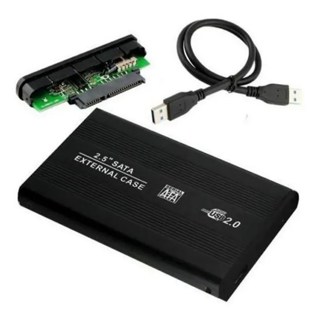 Case gaveta leitor Hd Externo Sata 2.5 De Bolso Usb 2.0 Notebook Slim USB
