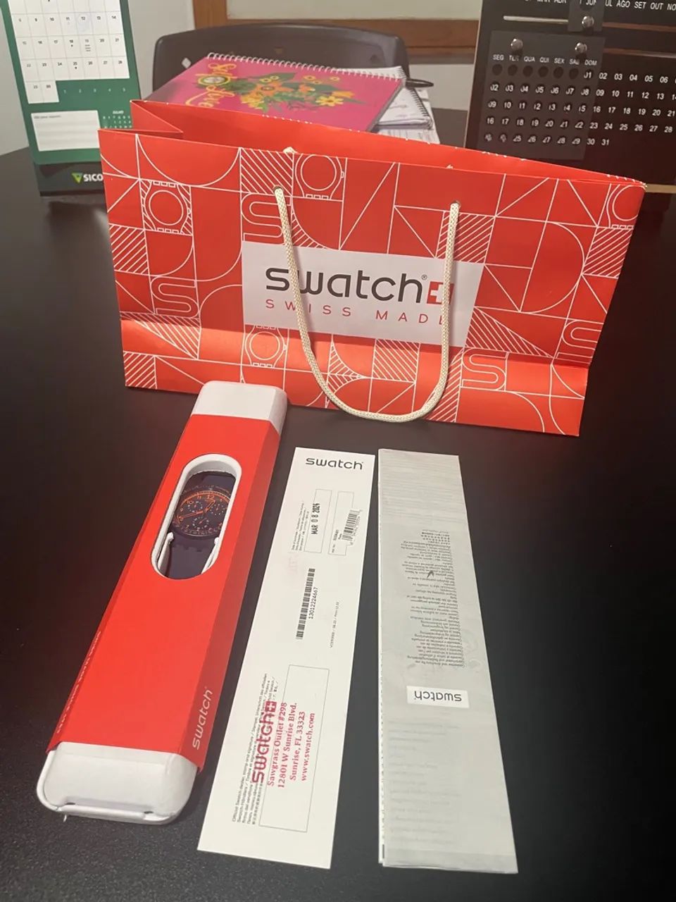 Relógio Swatch Originals Novo na Caixa - Foto 2