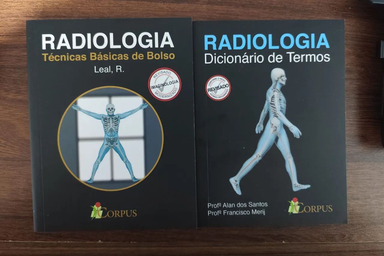 Livros de Radiologia - Técnicas Básicas e Dicionário de Termos