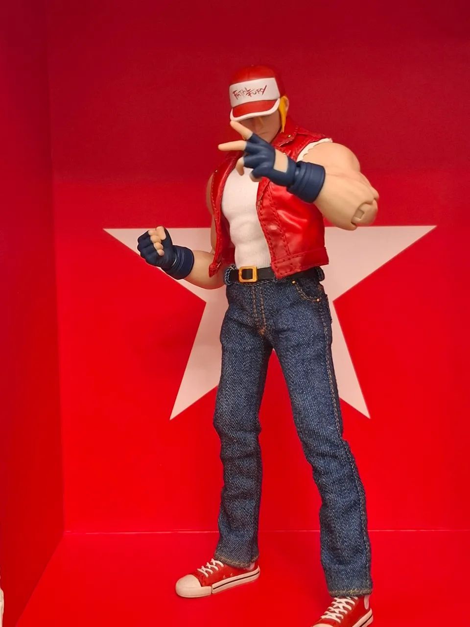 Terry Bogard Tunshi Stúdio 1/12 - Hobbies e coleções - Jardim