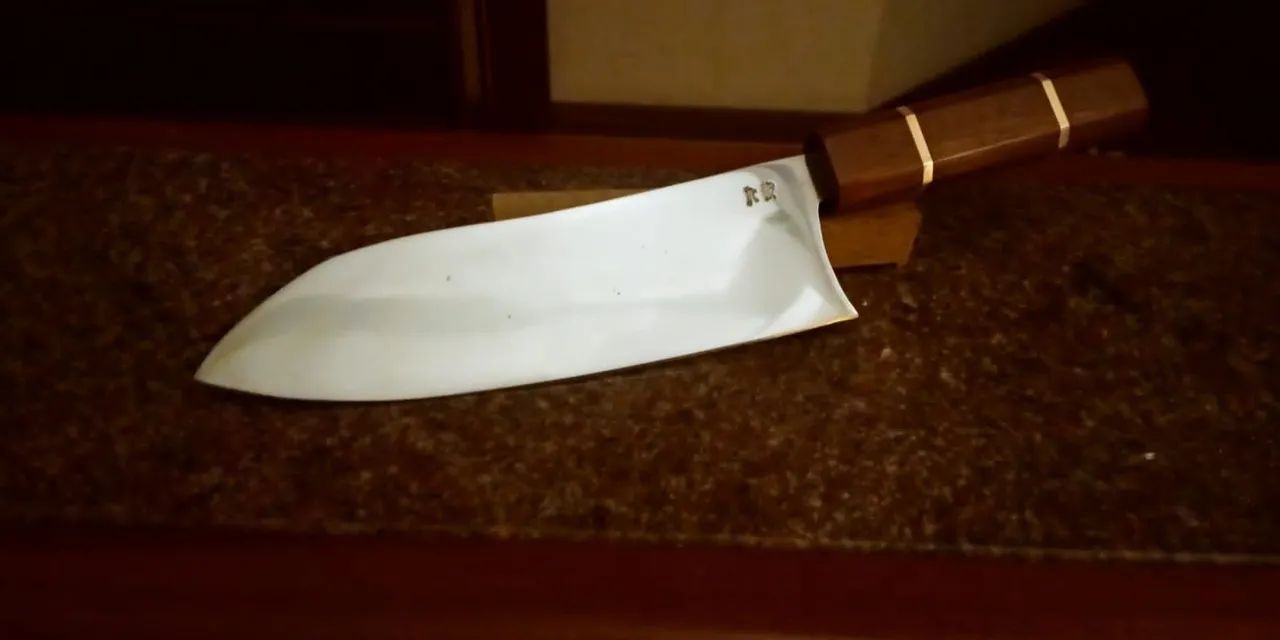 Faca de Cozinha Japonesa Santoku