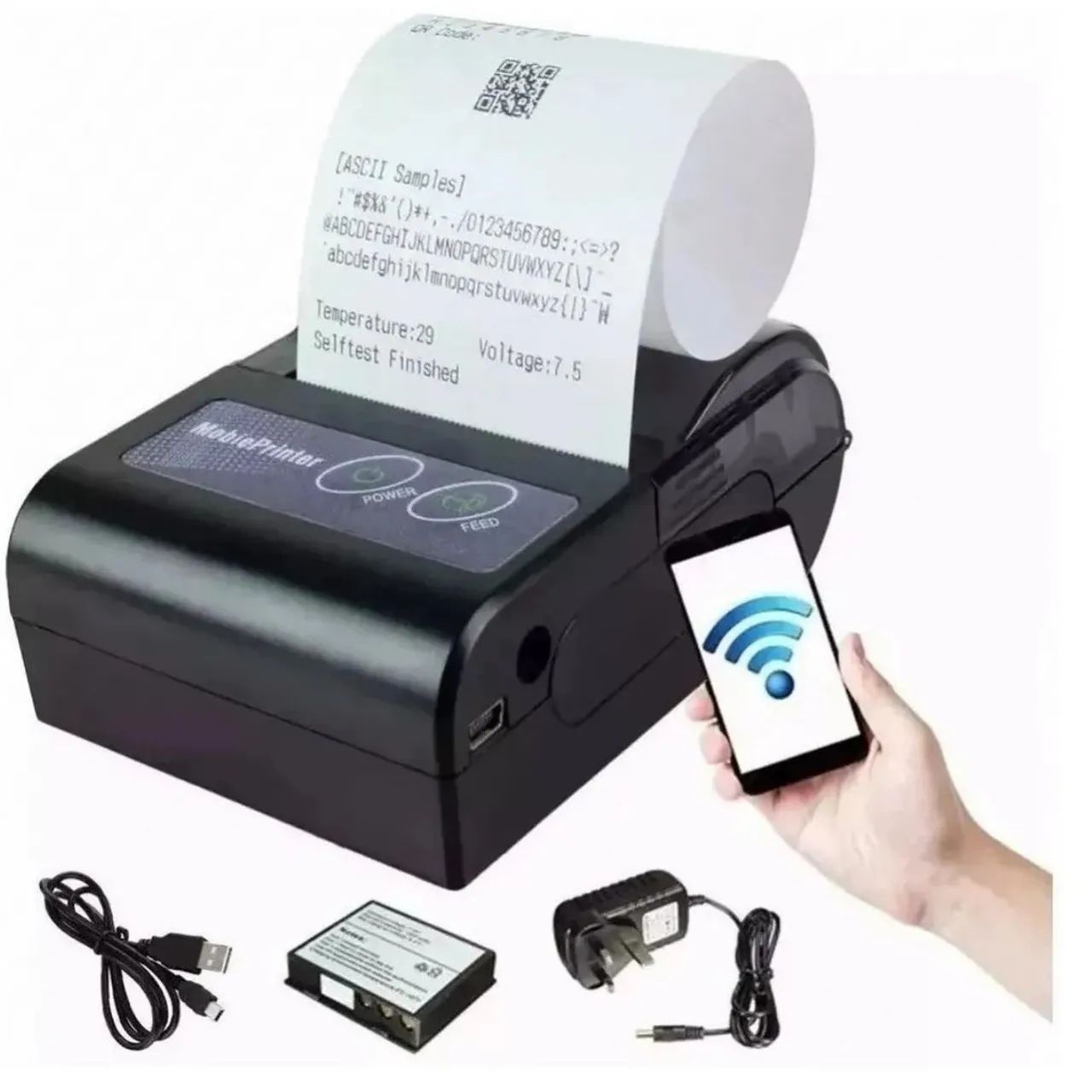 Mini impressora térmica bluetooth  - Foto 5