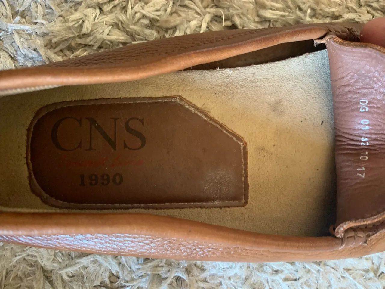 Mocassim de Couro Marrom - Foto 2