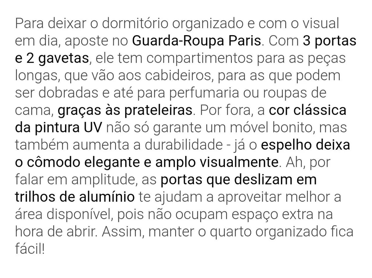 Guarda-Roupas Casal MDF Semi-Novo - Foto 2