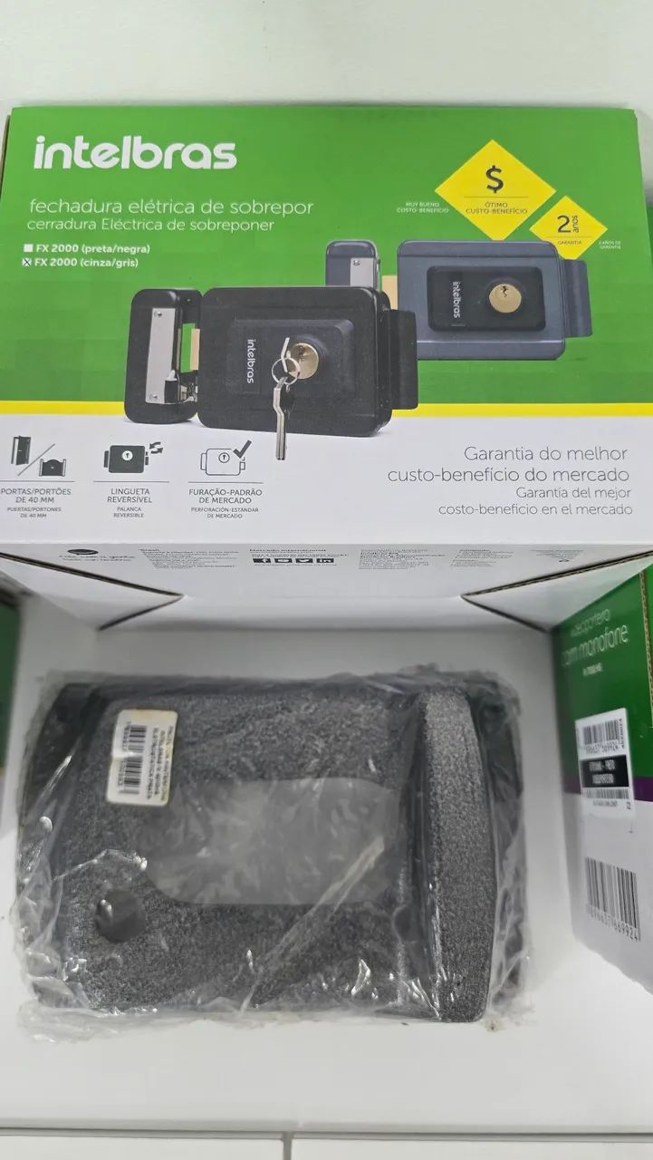 Video porteiro Intelbras IV7010HS com viva voz - Foto 3