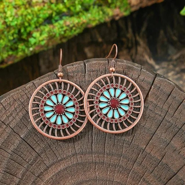 Brinco Boho Chic Flor  - Foto 4