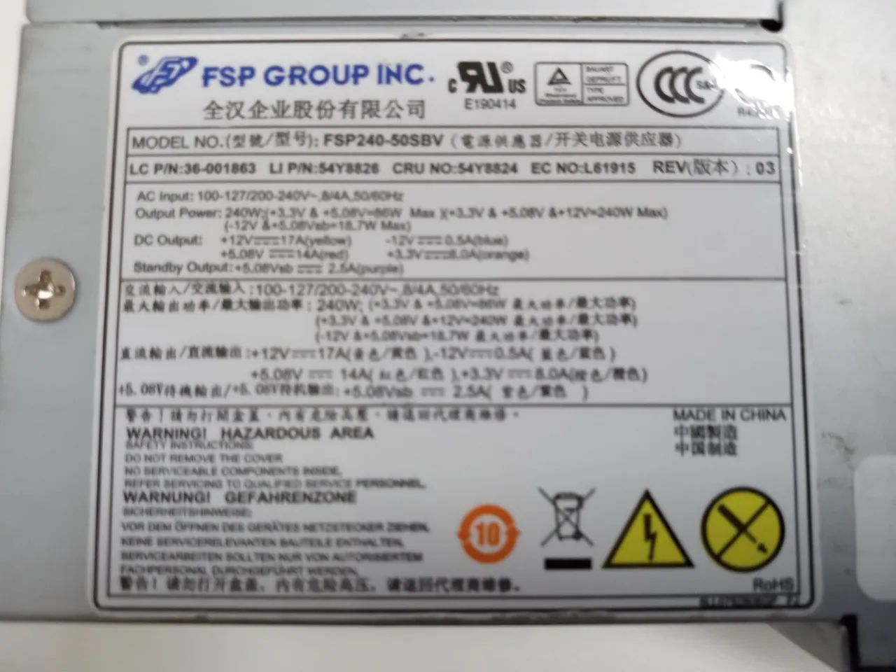 Fonte de Alimentação para PC  - Foto 3