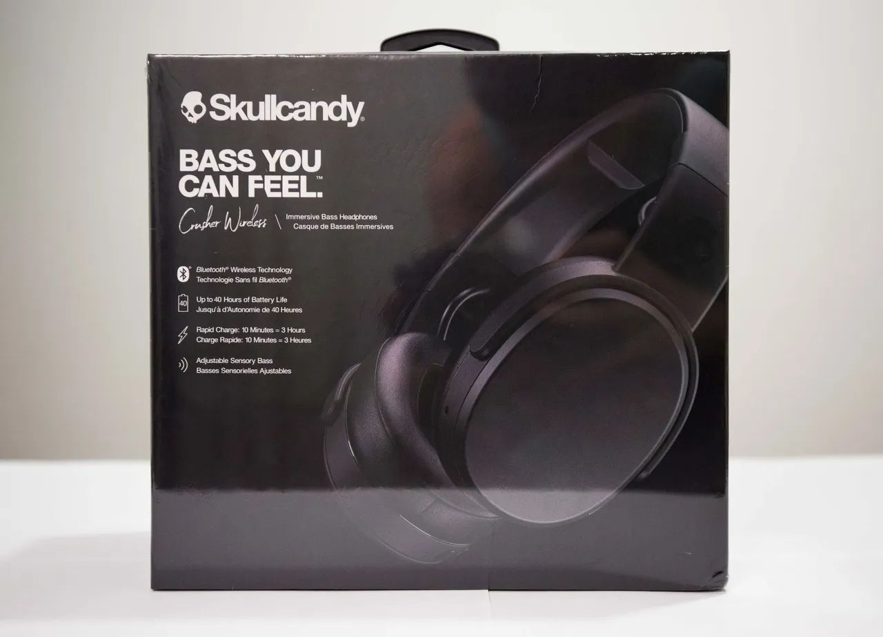 Skullcandy Crusher Wireless - Fones de Ouvido com Bass Sensacional LACRADO