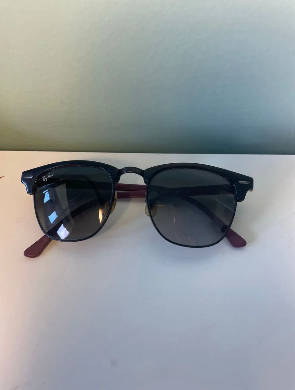 Óculos de sol ray ban clubmaster