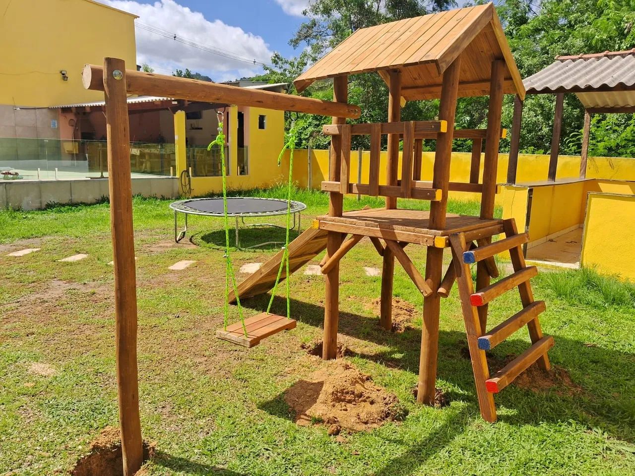 Escorregador e balanço infantil em buzios  - Foto 3