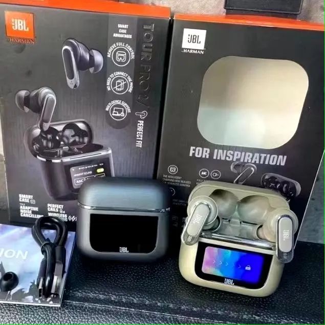 JBL Tour Pro 2 - Fones de Ouvido Bluetooth com Cancelamento de Ruído