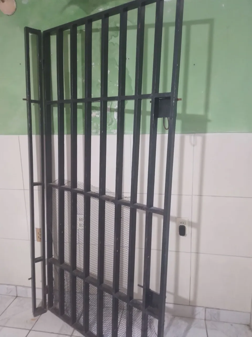 Porta de Grade de Segurança em Aço