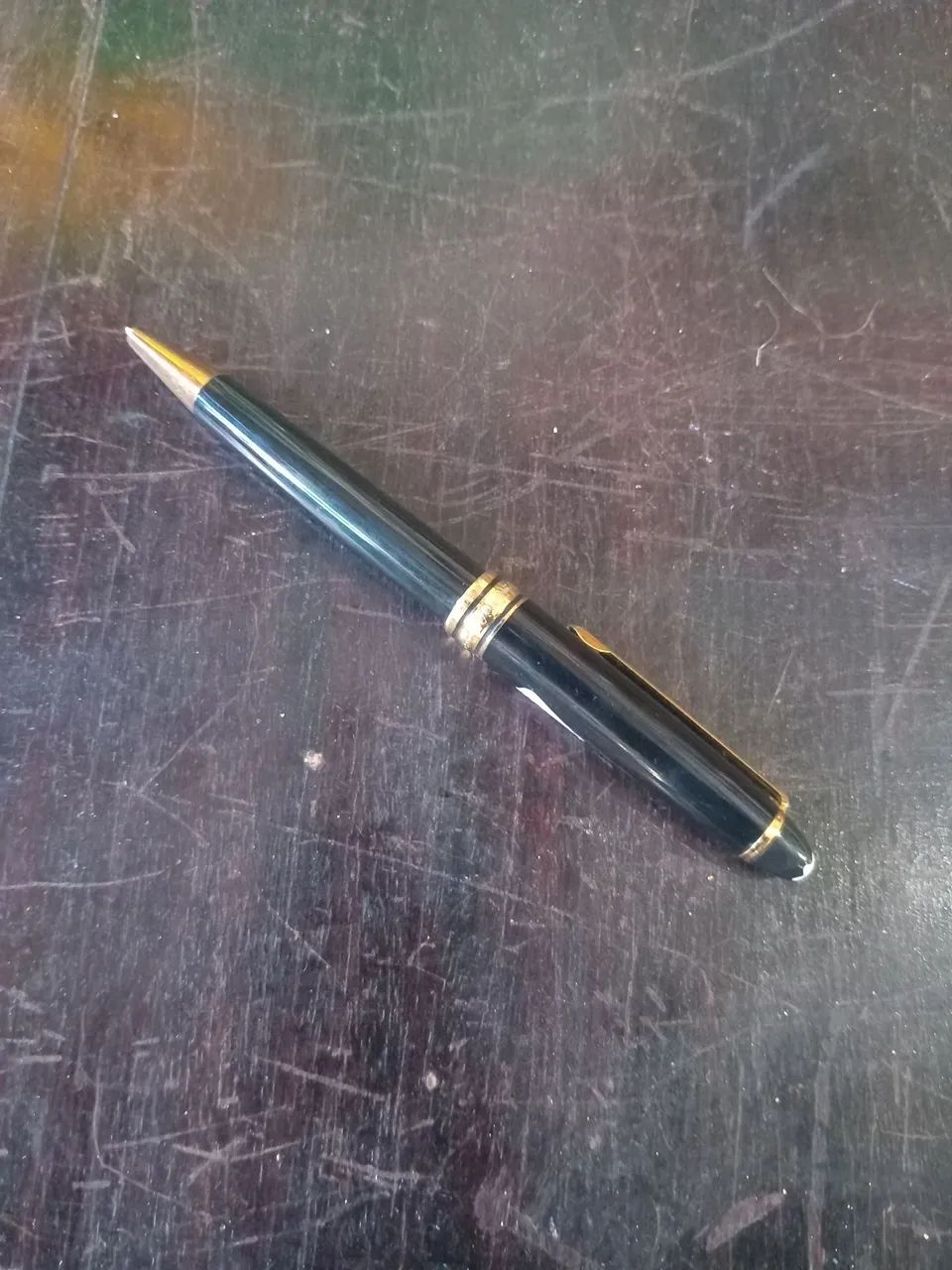 Caneta Executiva preta antiga  - Foto 3