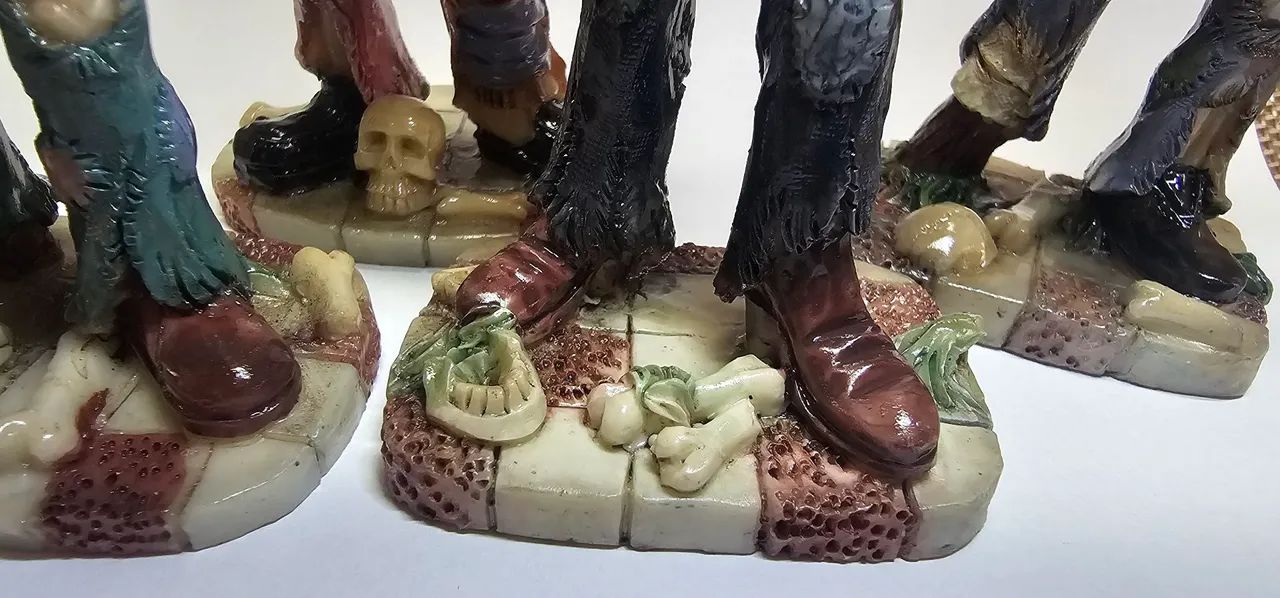 Peça resina vintage  Banda Esqueletos - Foto 2