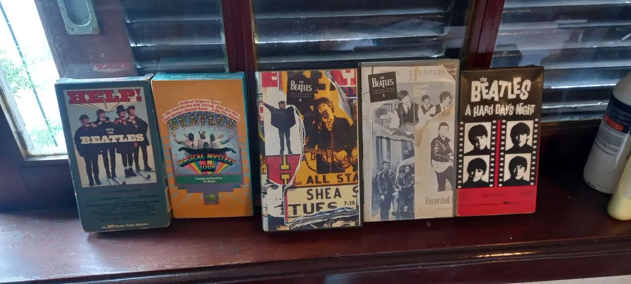 Coleção de VHS dos Beatles