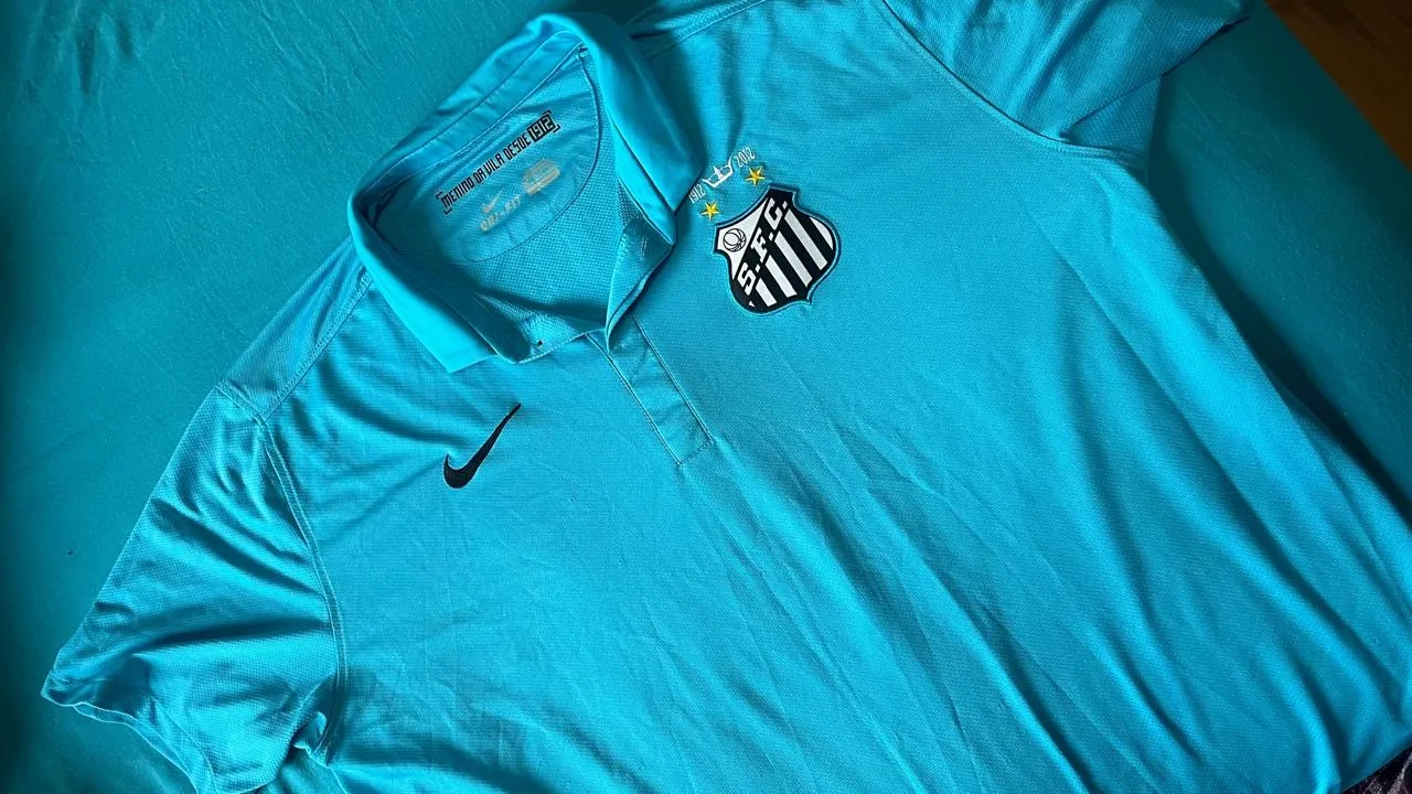 Camisa Polo Oficial Santos FC - Nike