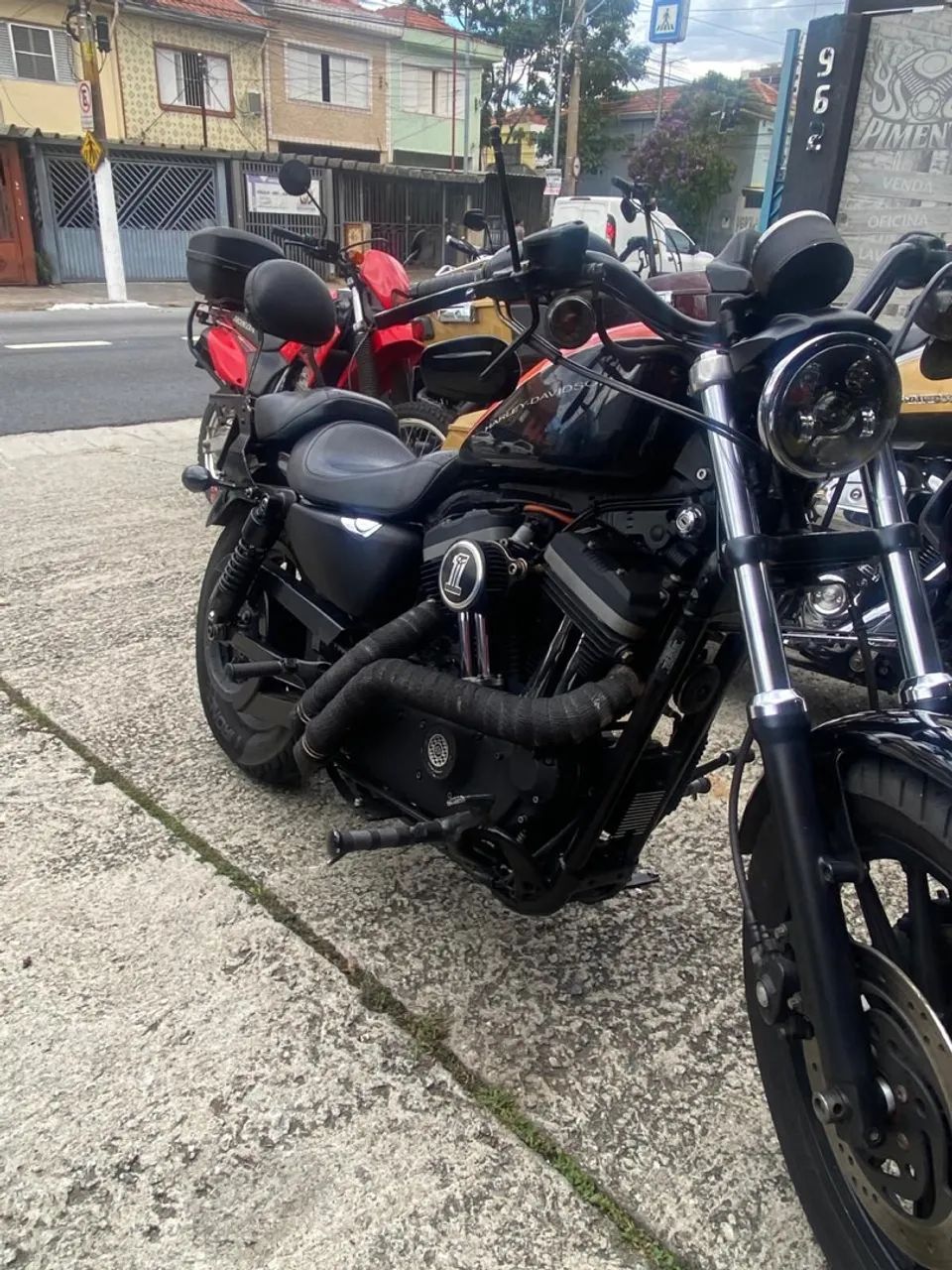 Harley Davidson XL 883 com Kit 1200cc - Foto 3