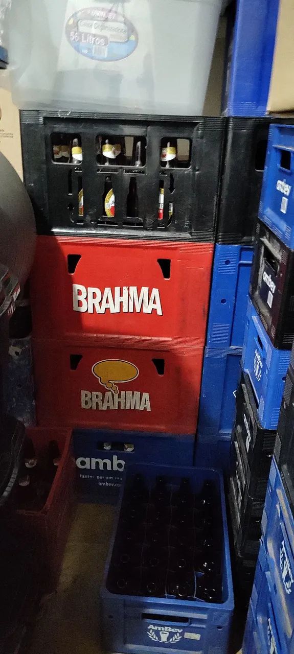 Engradado de cerveja completo 
