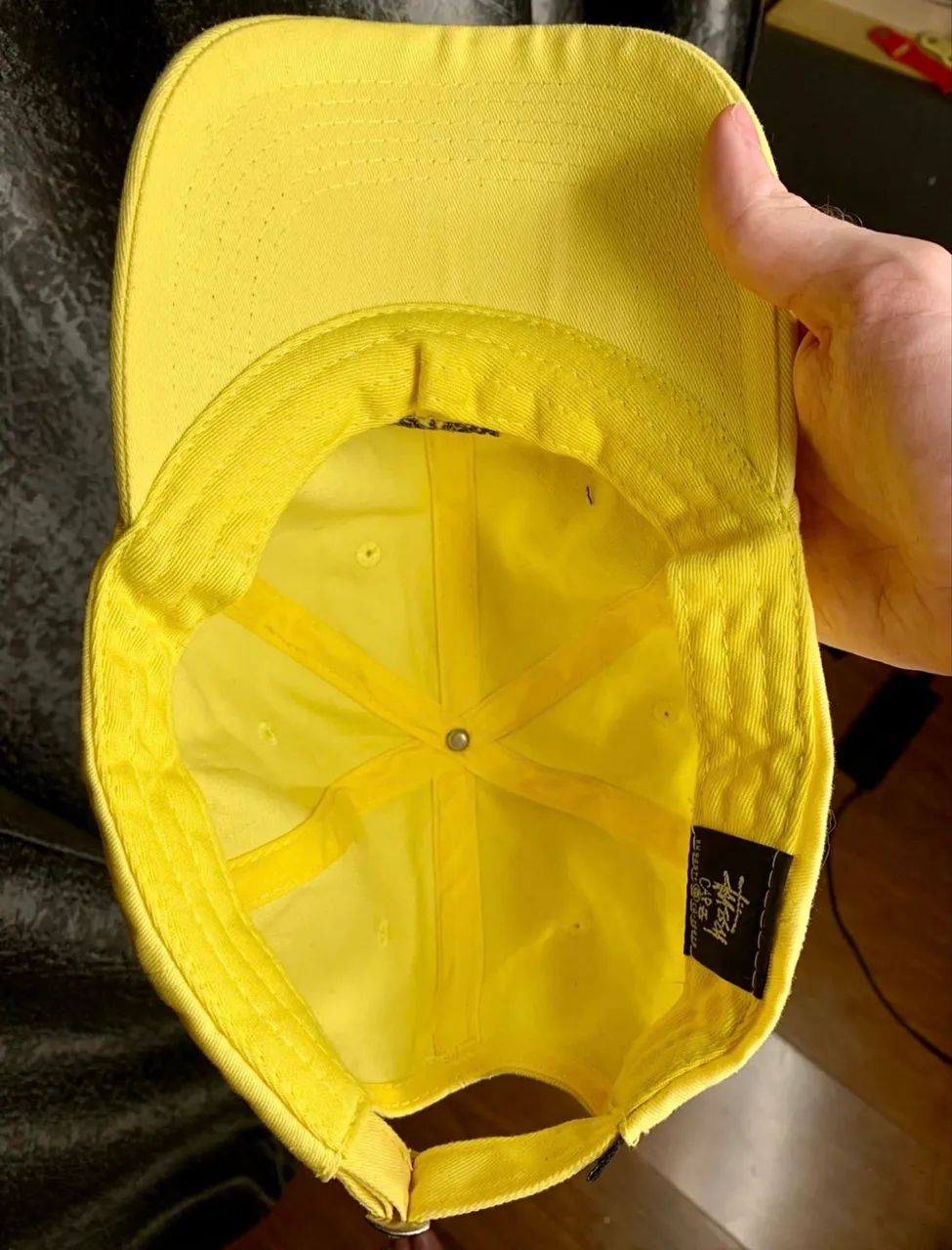 Boné stussy amarelo dad hat  - Foto 4