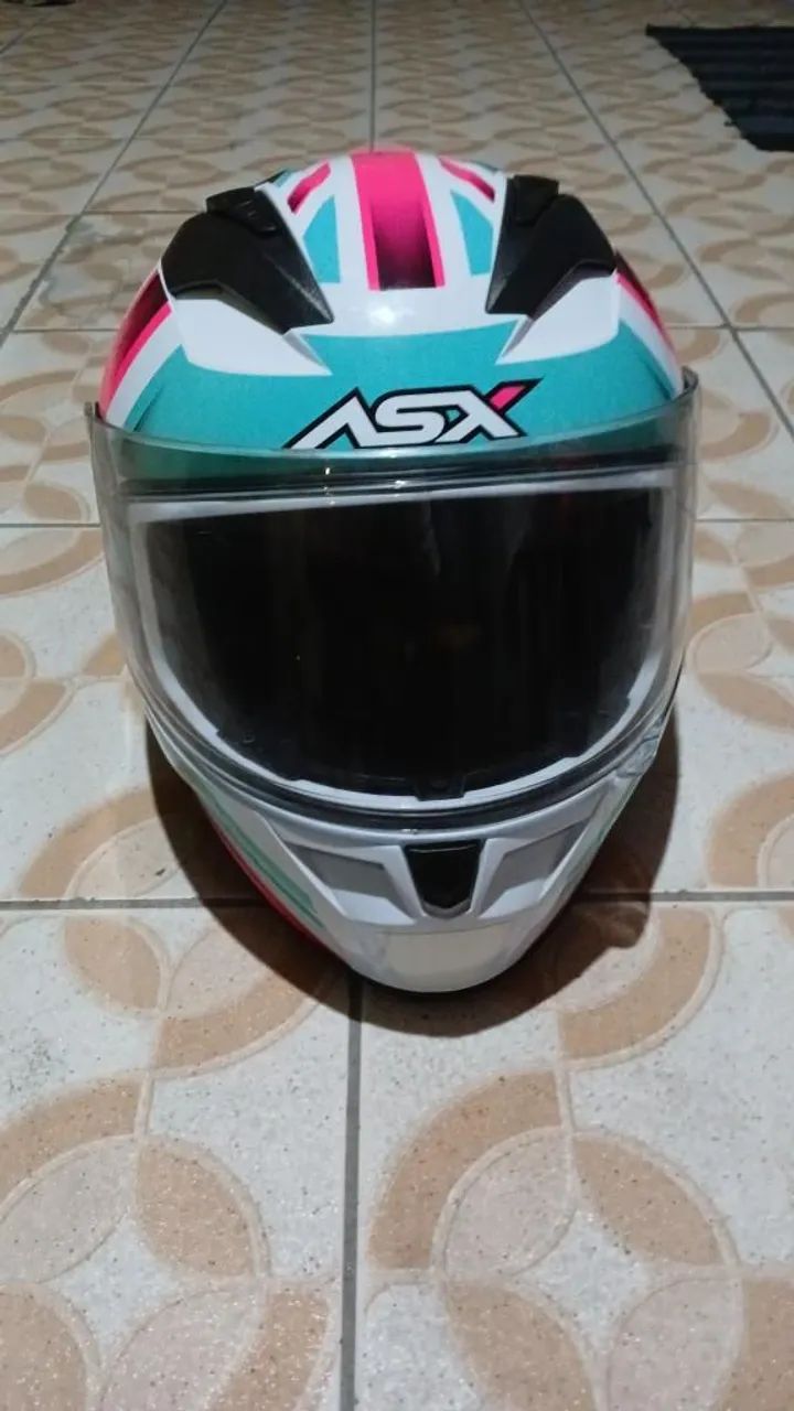 Capacete ASX novo