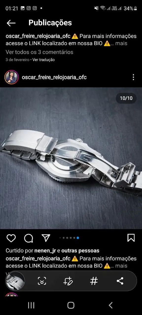 Rolex Submariner Automático Premium AAA  - Foto 3