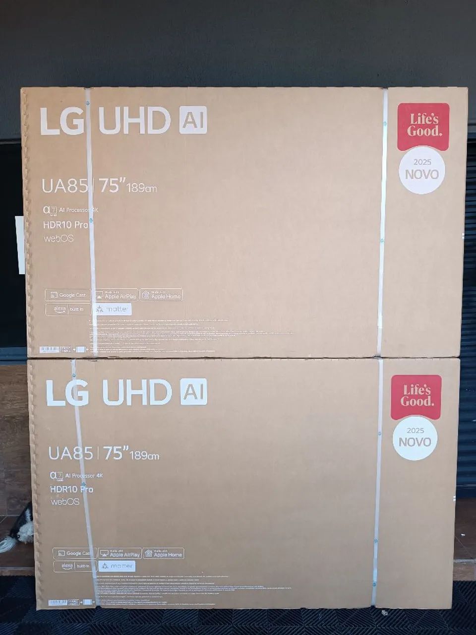 TV LG UHD AI 75 polegadas modelo 2025